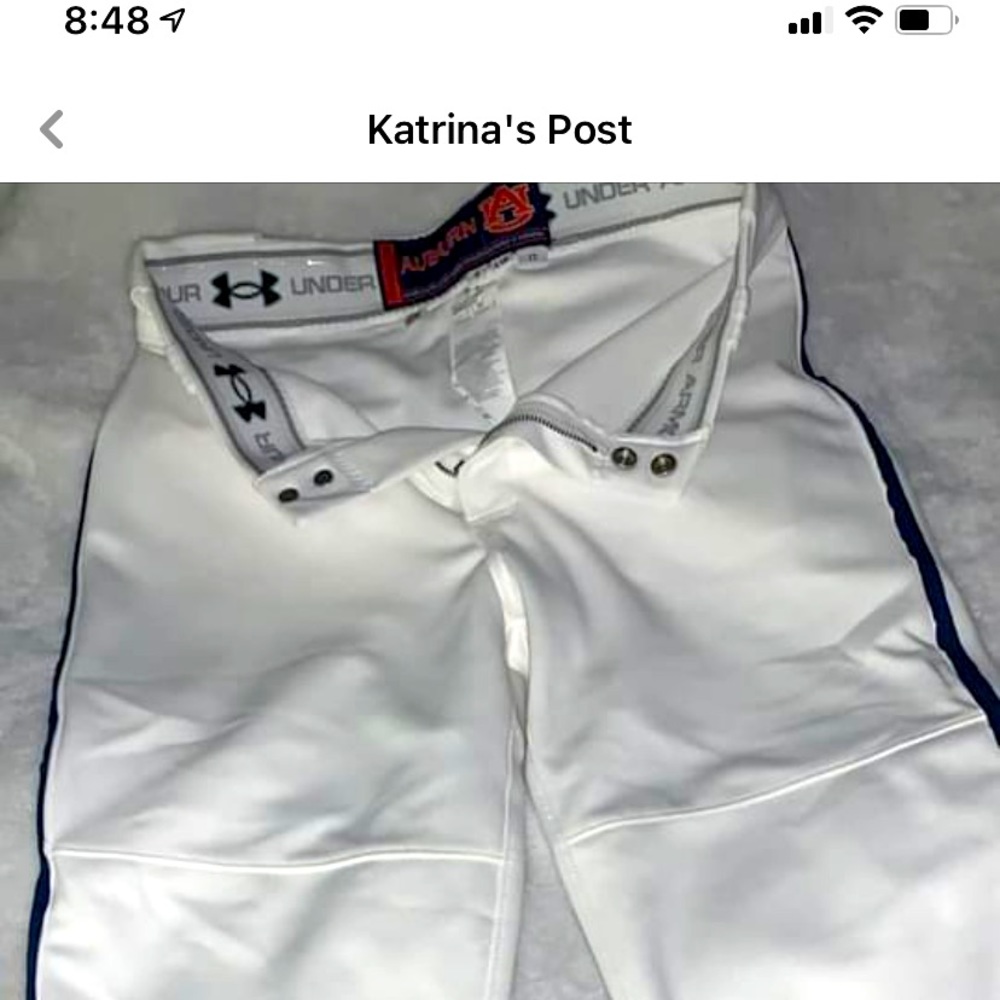 University of auburn under armour softball pants they are brand new super nice